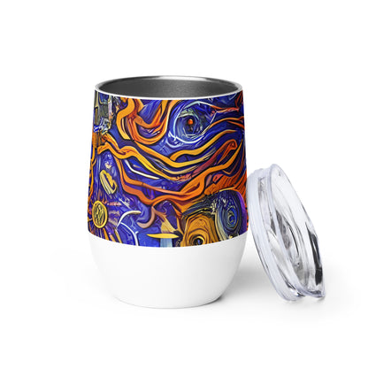 Wine Tumbler - Mantegna Swirl