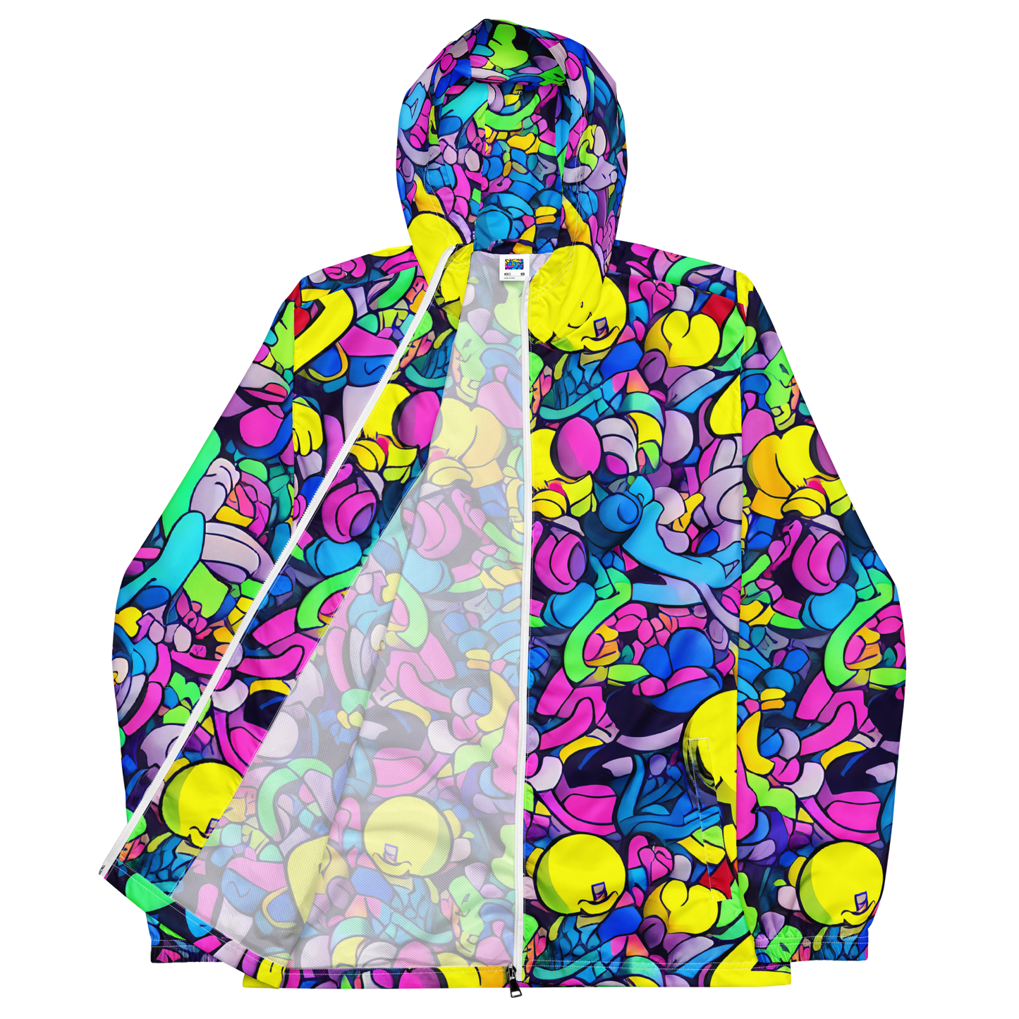 Men's Windbreaker - Radiant Revelation