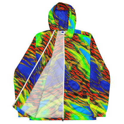 Men's Windbreaker - Hodgkin's Blaze