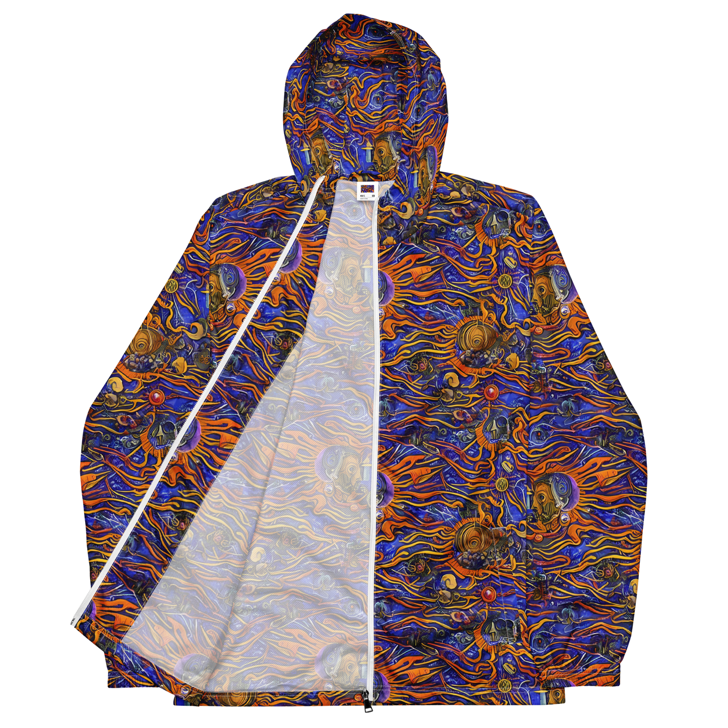 Men's Windbreaker - Mantegna Swirl