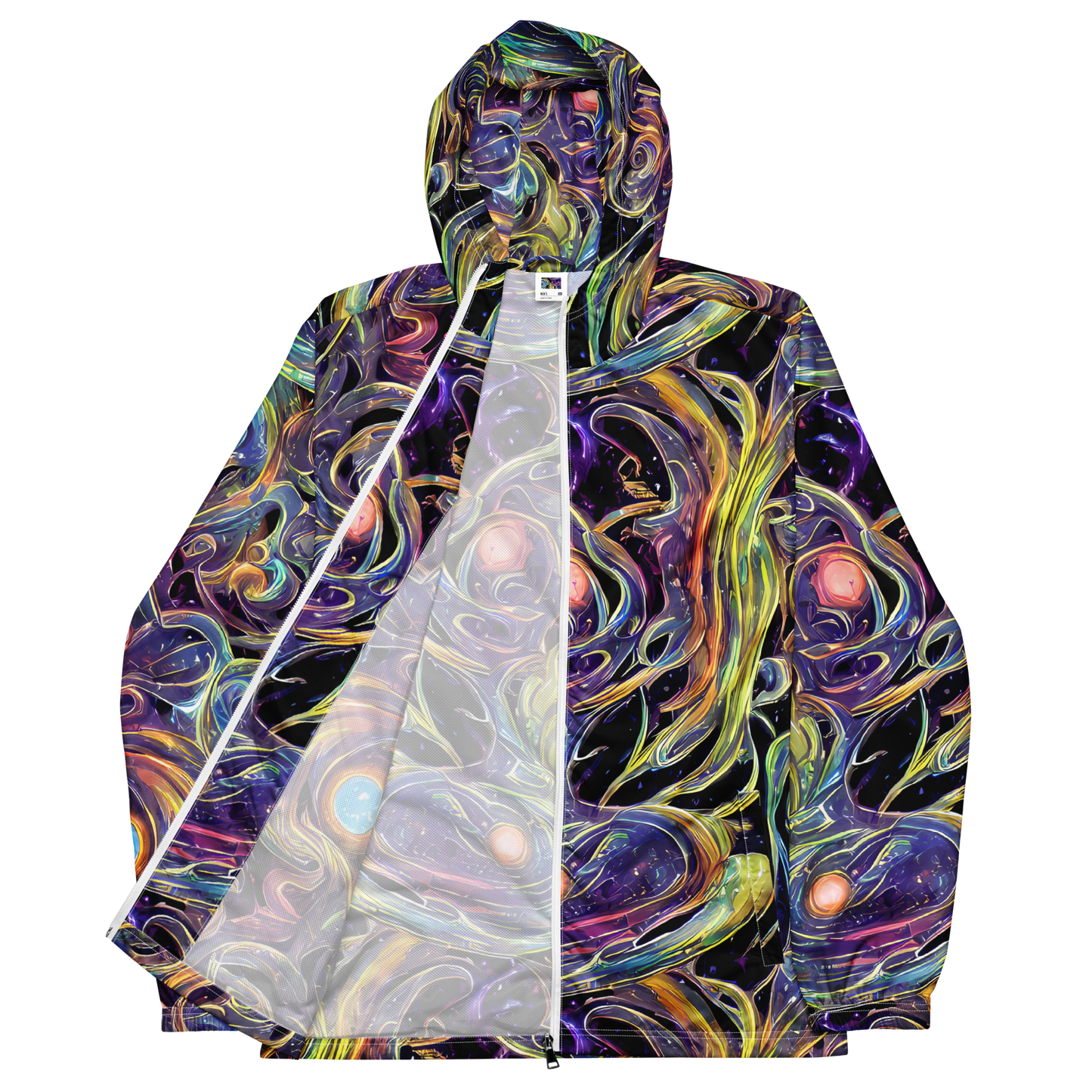 Men's Windbreaker - Lebacq Swirl