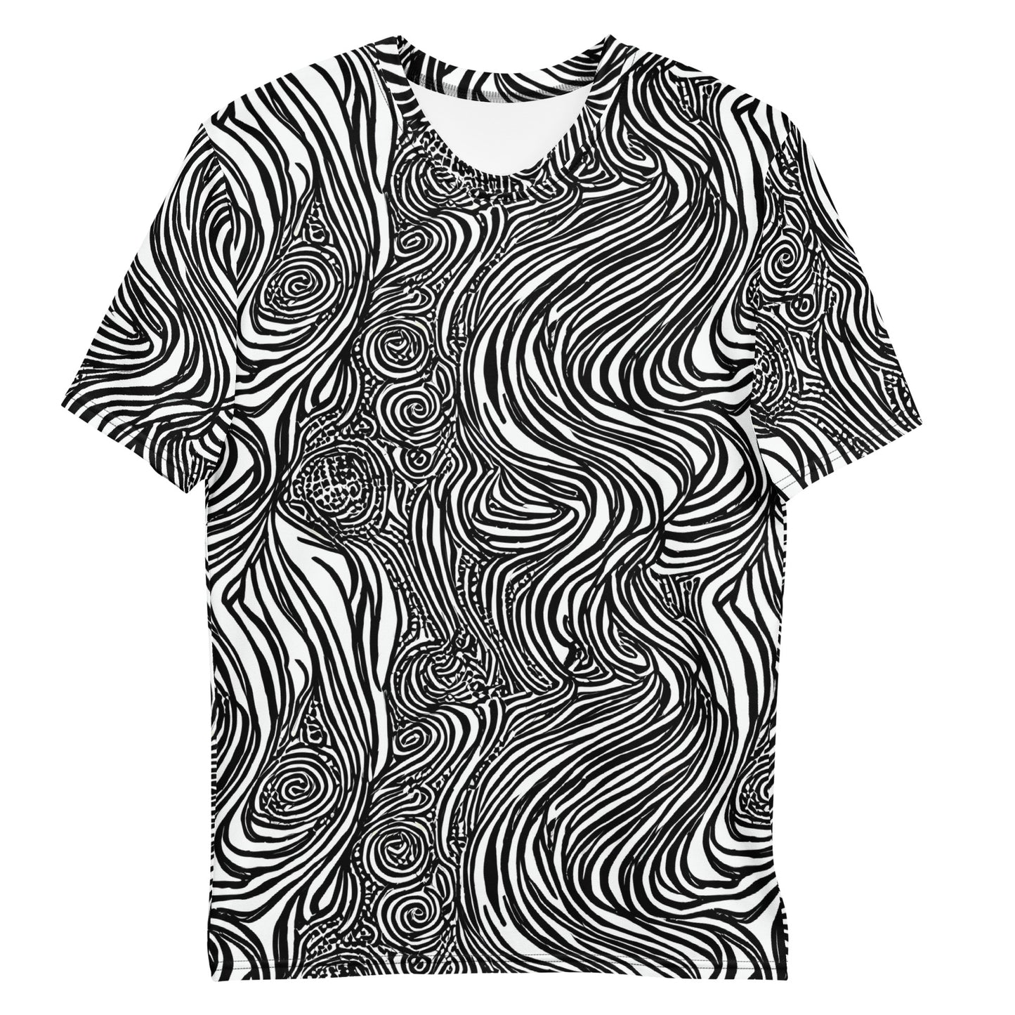 Men's Crew Neck T-Shirt - Tidal Tangle