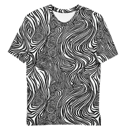 Men's Crew Neck T-Shirt - Tidal Tangle