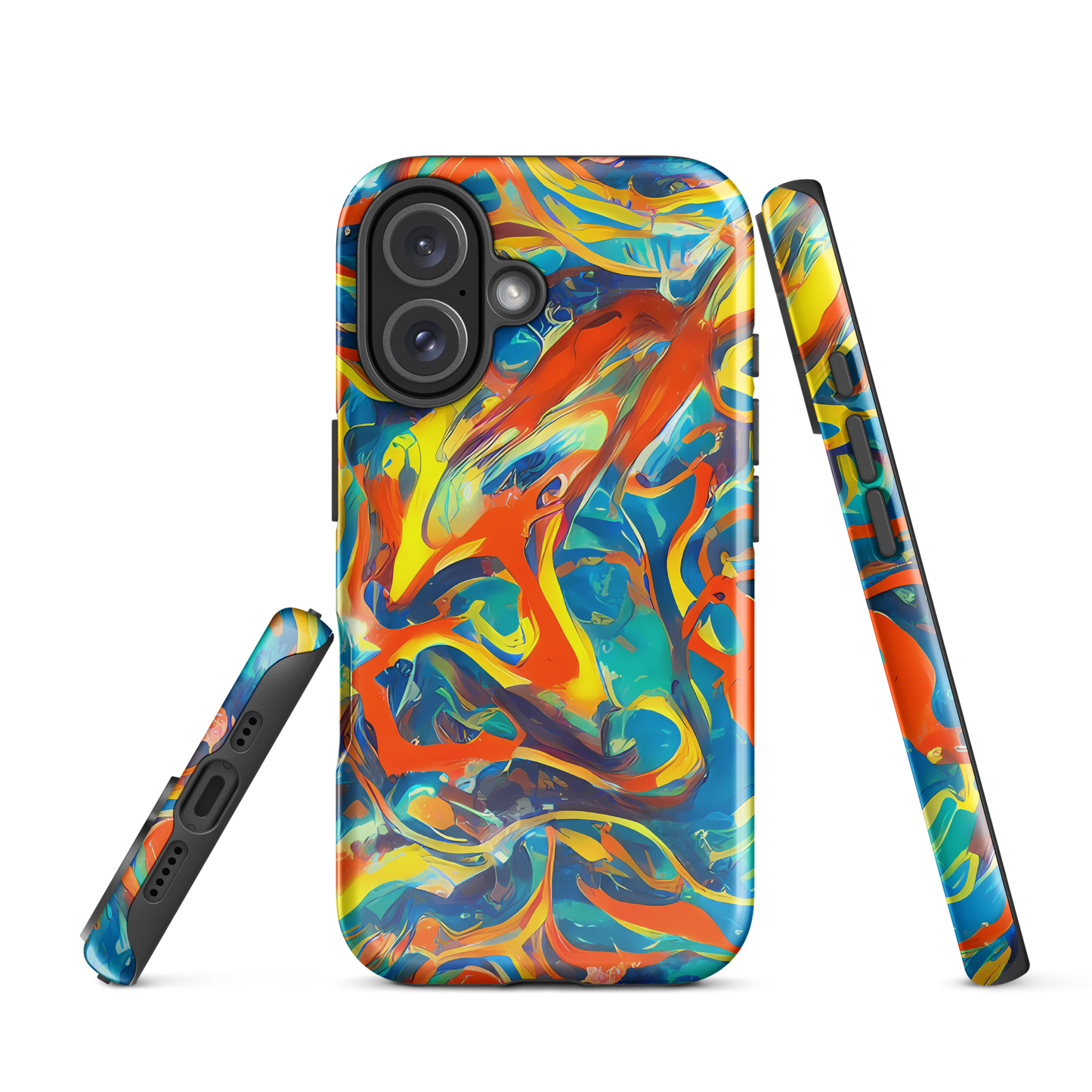 Tough Case for iPhone® - Chromatic Fusion