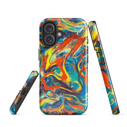 Tough Case for iPhone® - Chromatic Fusion