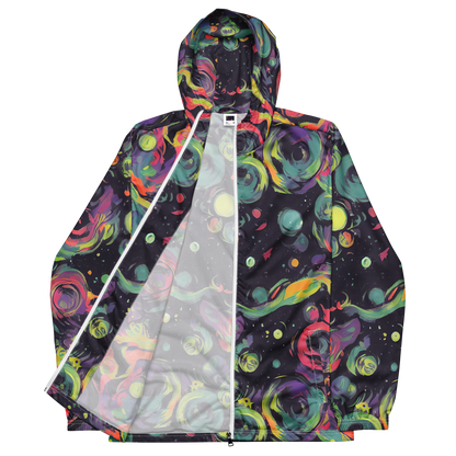 Men's Windbreaker - Psychedelic Drift