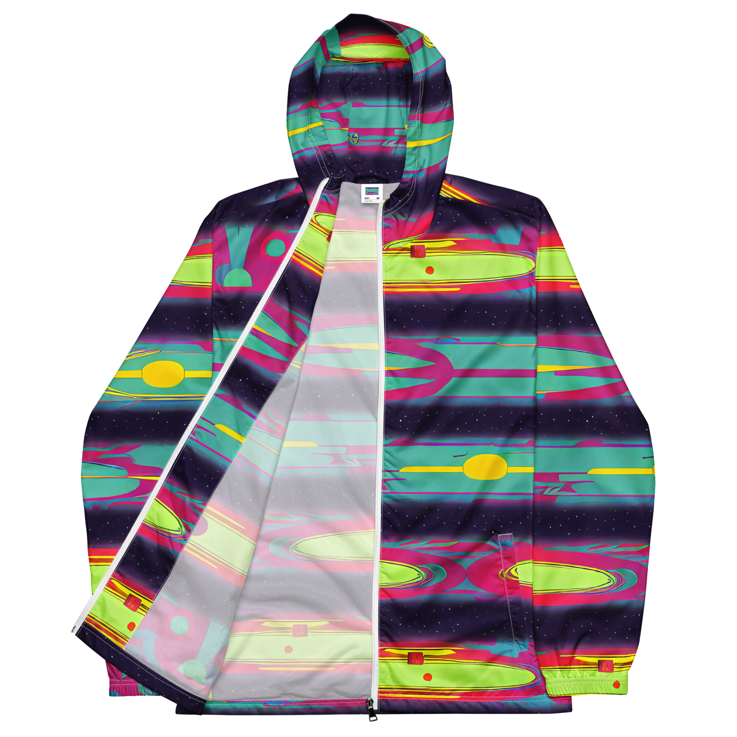 Men's Windbreaker - Astro Pop