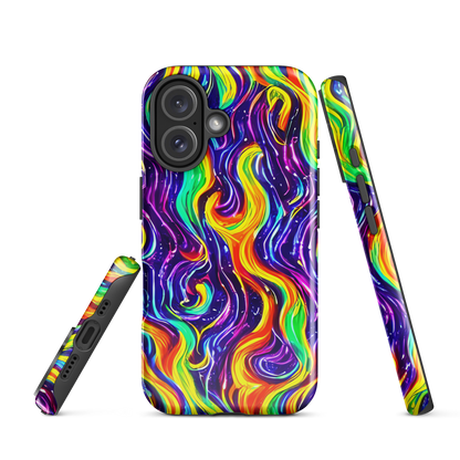 Tough Case for iPhone® - Galactic Flames