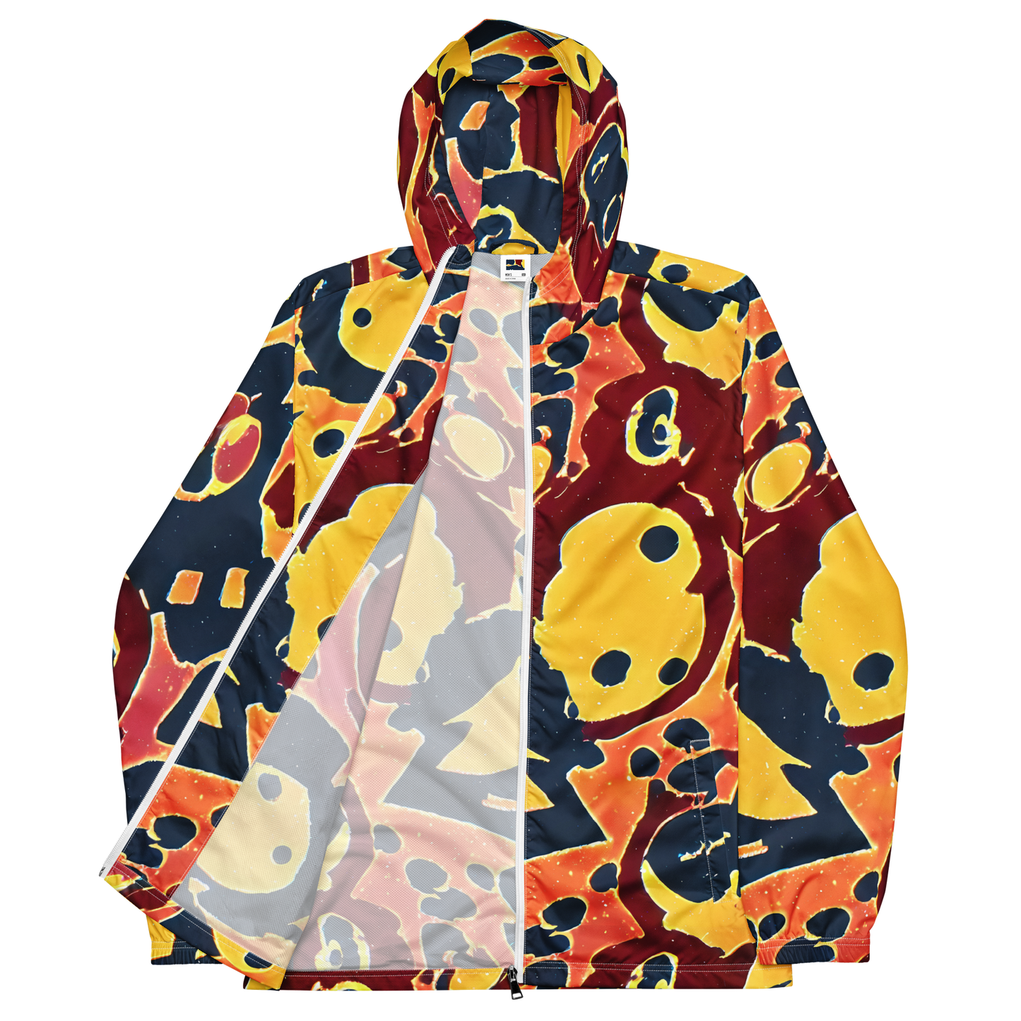 Men's Windbreaker - Sunset Silhouette