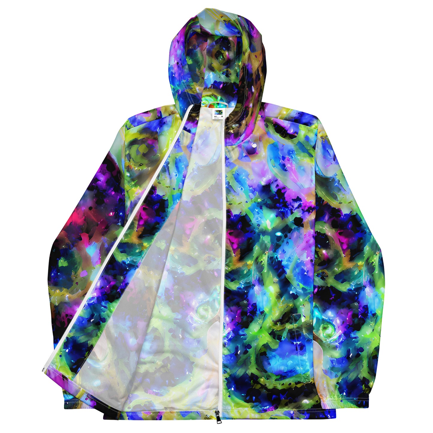 Men's Windbreaker - Fantasy Spiral