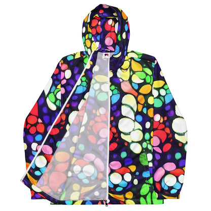 Men's Windbreaker - Bubble Fantasia