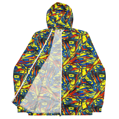 Men's Windbreaker - Cyberflow Circuit