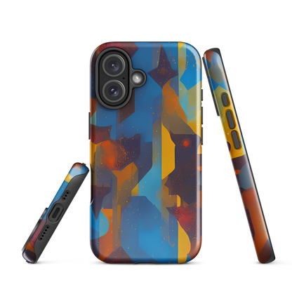 Tough Case for iPhone® - Cubist Dusk