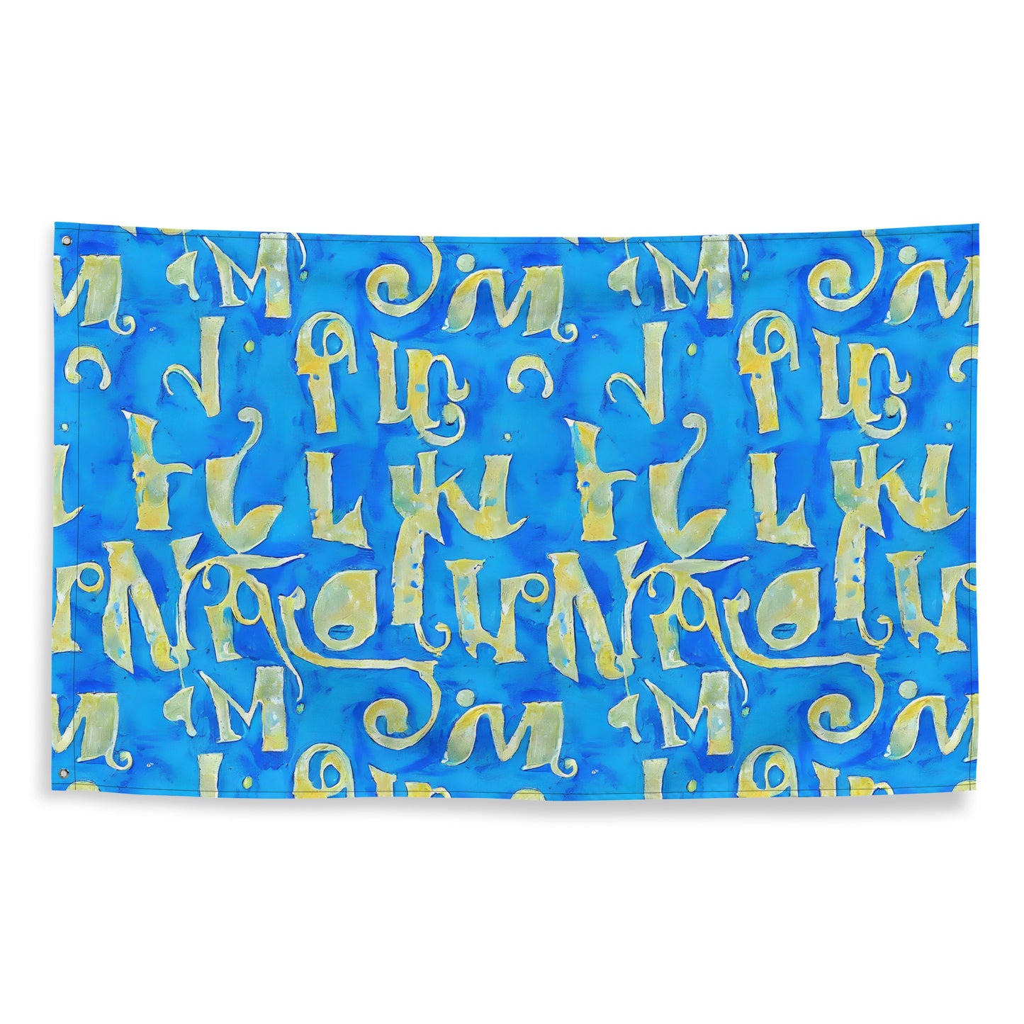 Flag - Golden Glyphs