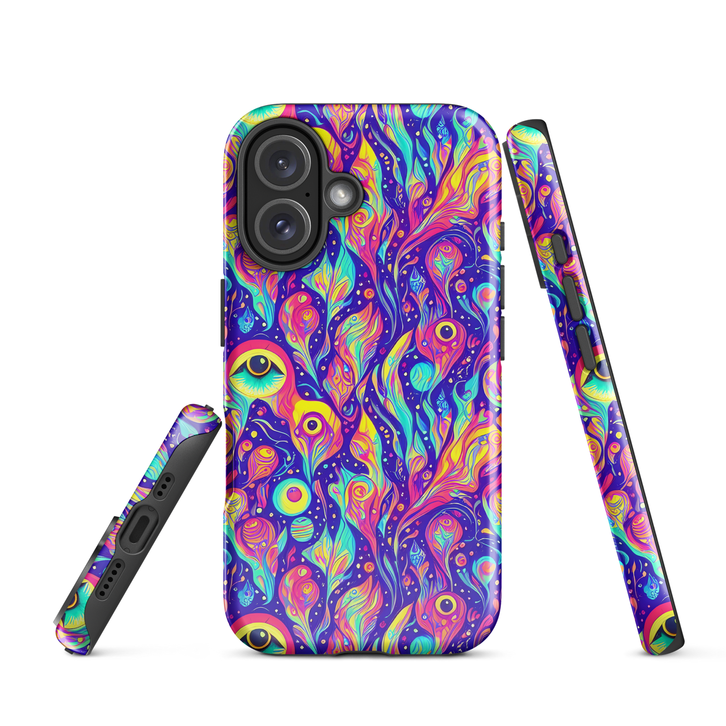 Tough Case for iPhone® - Mystic Petal Dance
