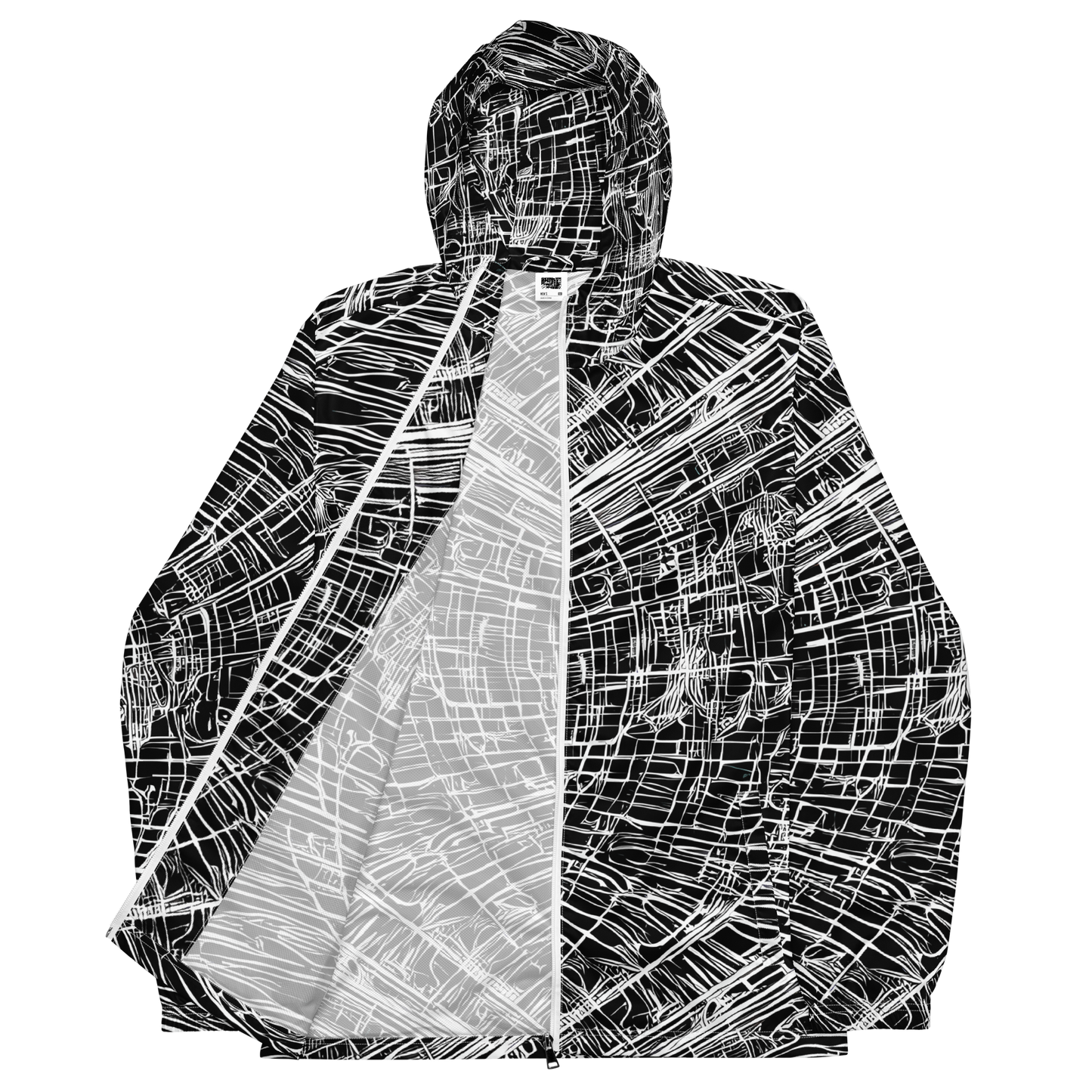 Men's Windbreaker - List's Labyrinth