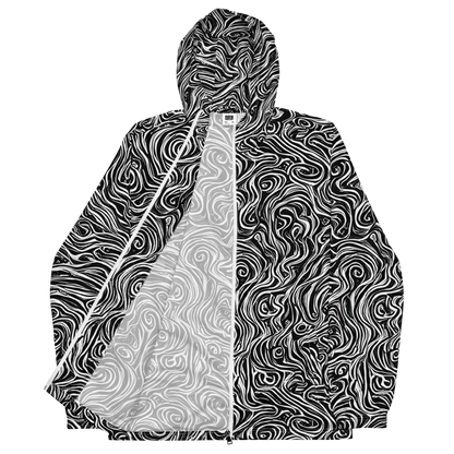 Men's Windbreaker - Inky Whispers