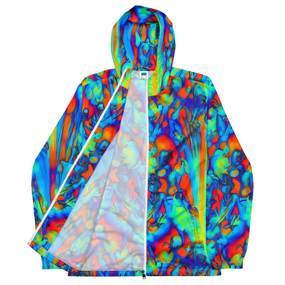 Men's Windbreaker - Vivid Virtuoso