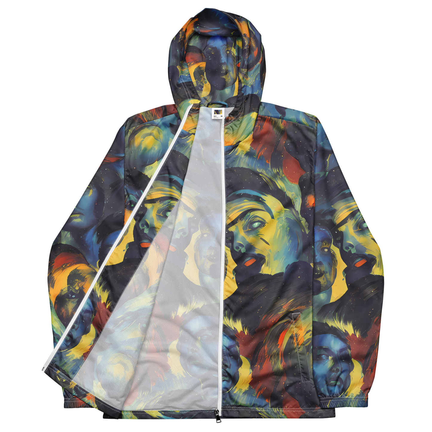 Men's Windbreaker - Vivid Visage