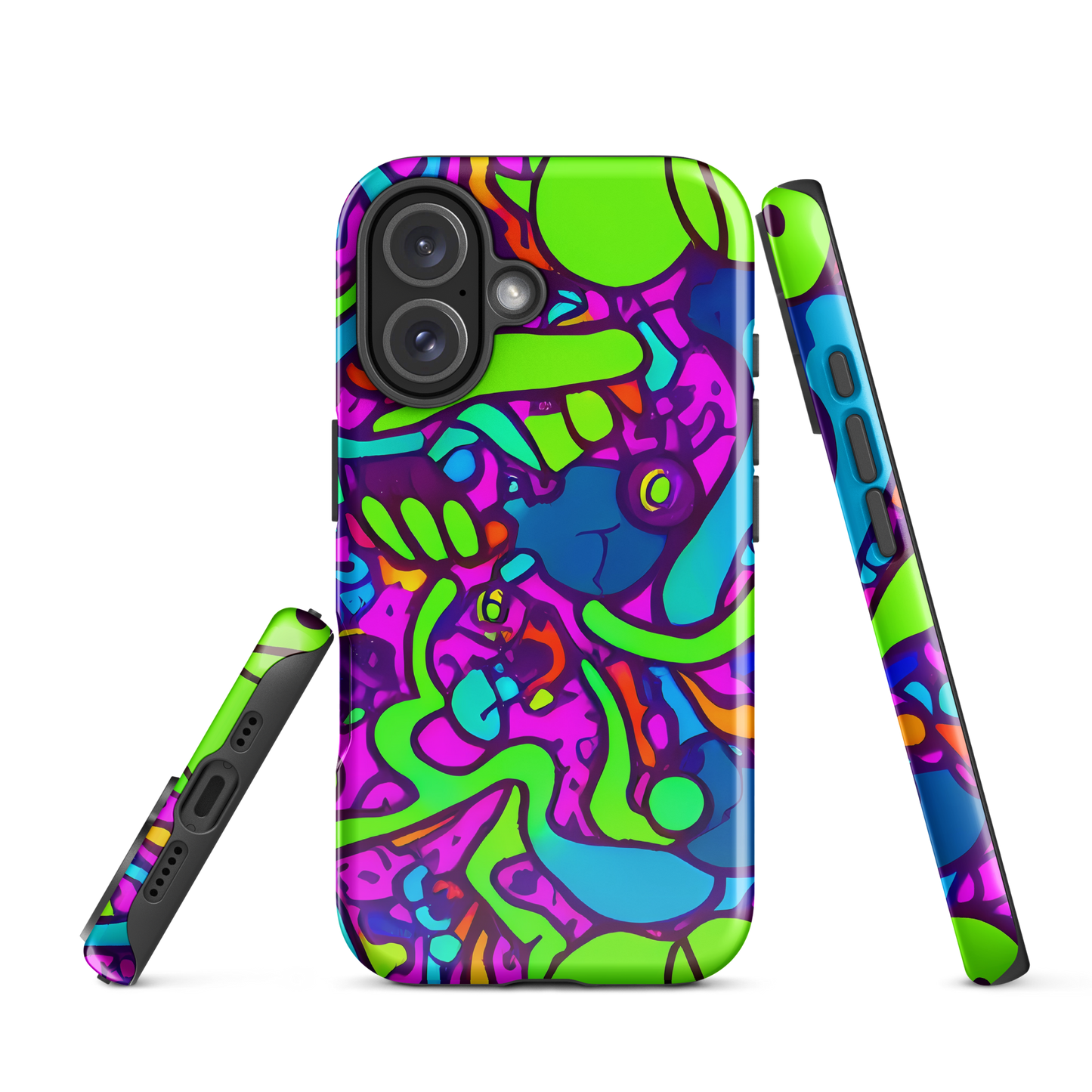 Tough Case for iPhone® - Funky Vortex