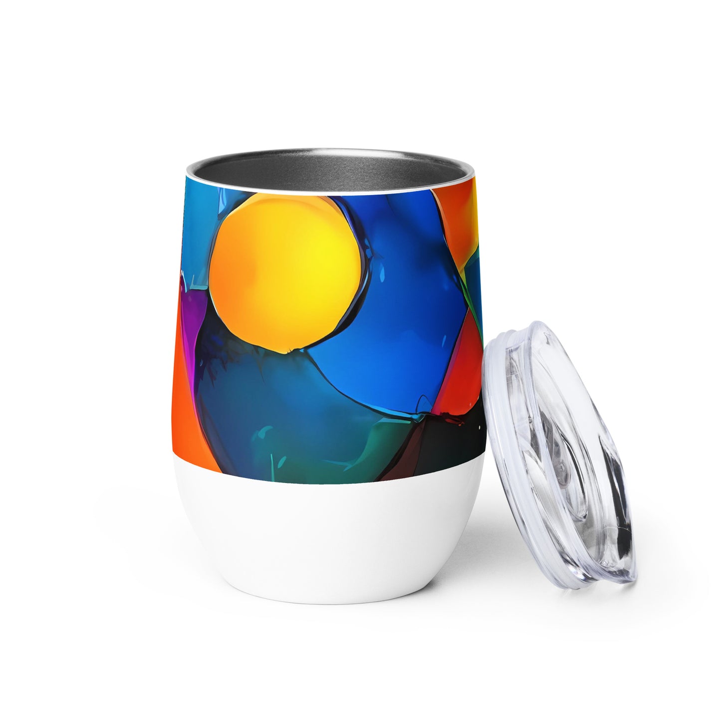 Wine Tumbler - Galactic Jigsaw