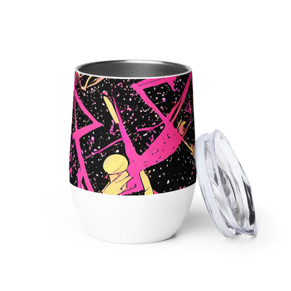 Wine Tumbler - Galaxy Graffiti