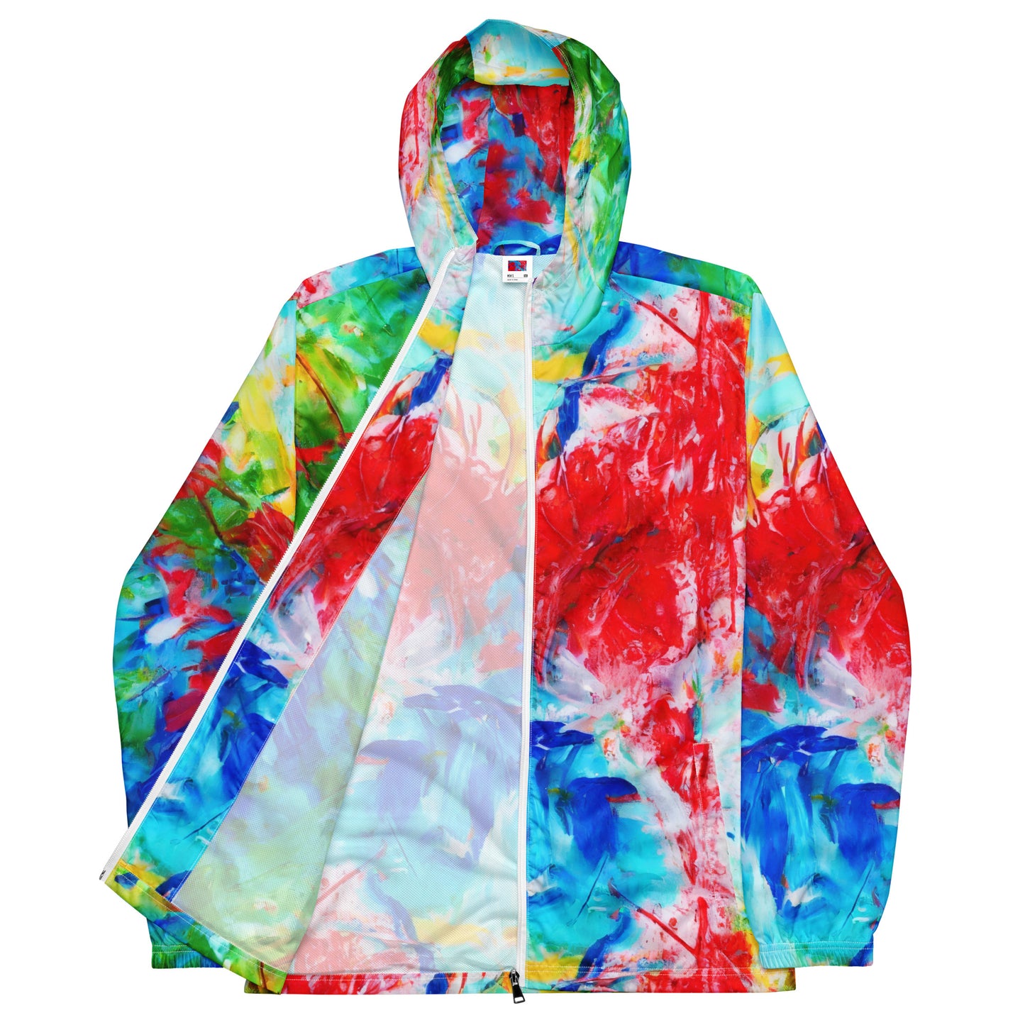 Men's Windbreaker - Eclectic Breeze