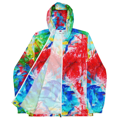 Men's Windbreaker - Eclectic Breeze