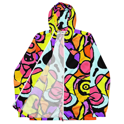 Men's Windbreaker - Spirals of Joy