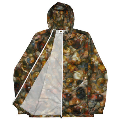 Men's Windbreaker - Cryptic Canvas