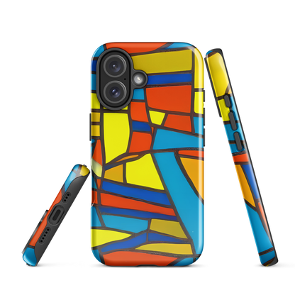 Tough Case for iPhone® - Mondrian Mesh