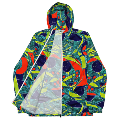 Men's Windbreaker - Harmonic Mirage