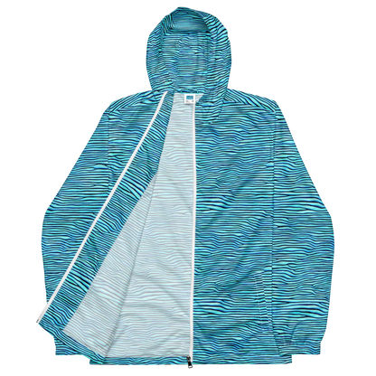 Men's Windbreaker - Aqua Drift