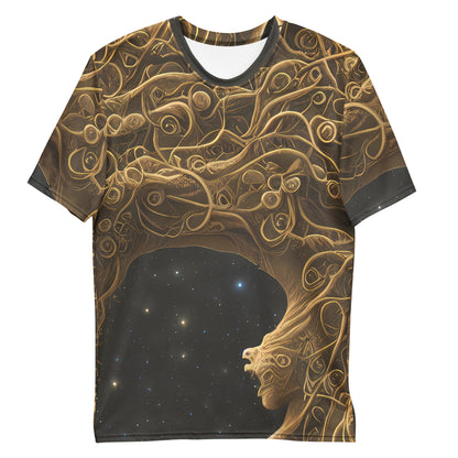 Men's Crew Neck T-Shirt - Gilded Reverie