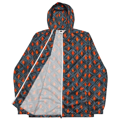 Men's Windbreaker - Ember Entwined