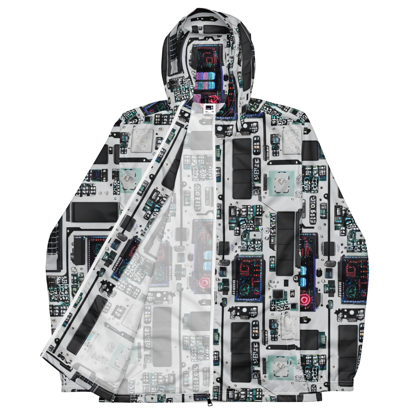 Men's Windbreaker - Wired Wonders