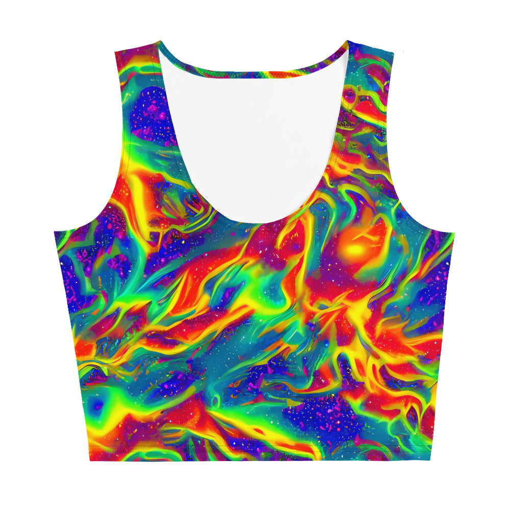 Crop Top - Nebula Symphony