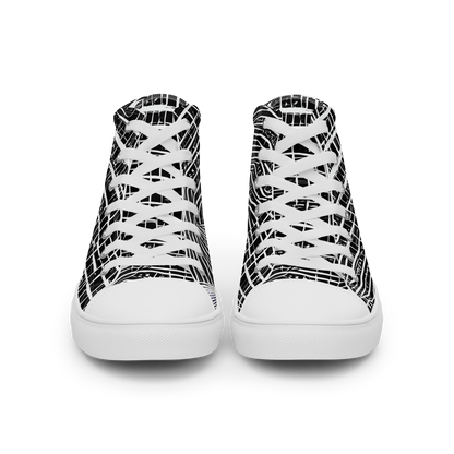 Men's High Top Canvas Shoes - Urban Pulse