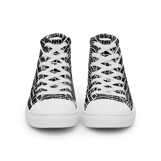 Men's High Top Canvas Shoes - Urban Pulse