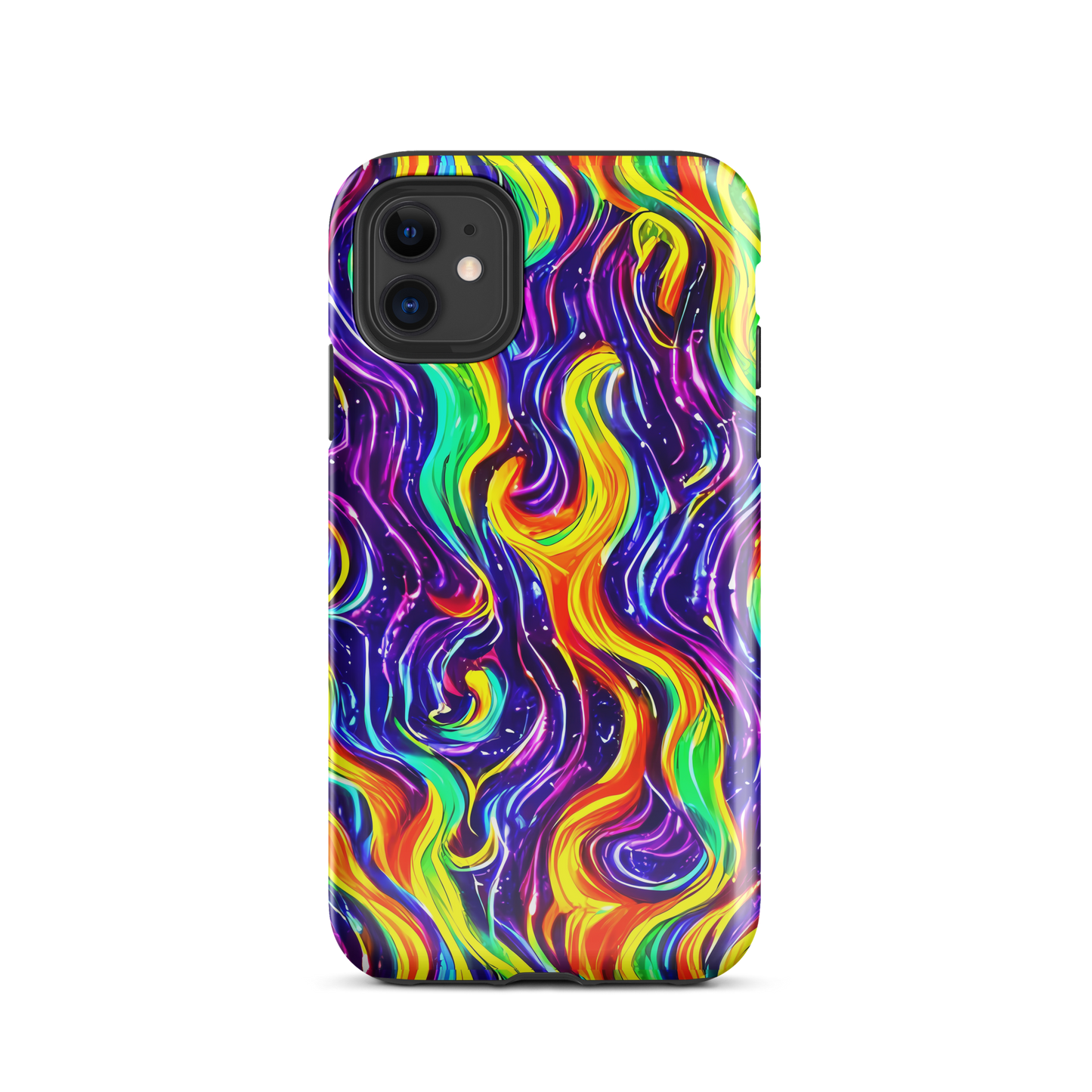 Tough Case for iPhone® - Galactic Flames