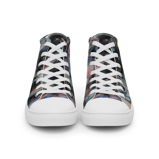 Women's High Top Canvas Shoes - Daydream Cascade