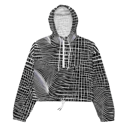 Women's Cropped Windbreaker - Urban Pulse