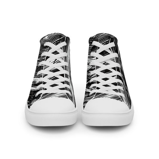 Women's High Top Canvas Shoes - Ward's Whirlwind