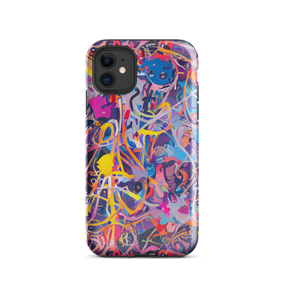 Tough Case for iPhone® - Vibrant Fusion