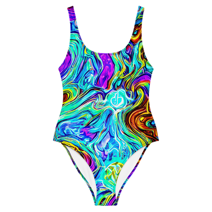 One-Piece Swimsuit - Mystic Iridescence