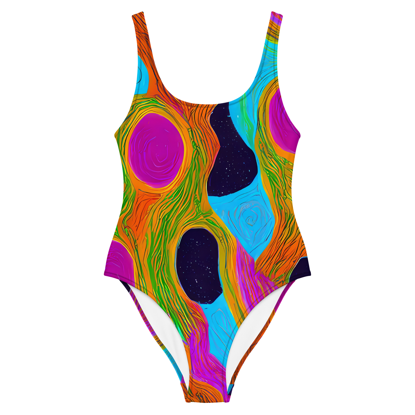 One-Piece Swimsuit - Galactic Harmony