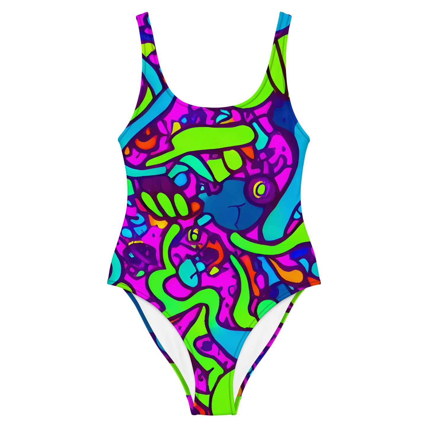 One-Piece Swimsuit - Funky Vortex