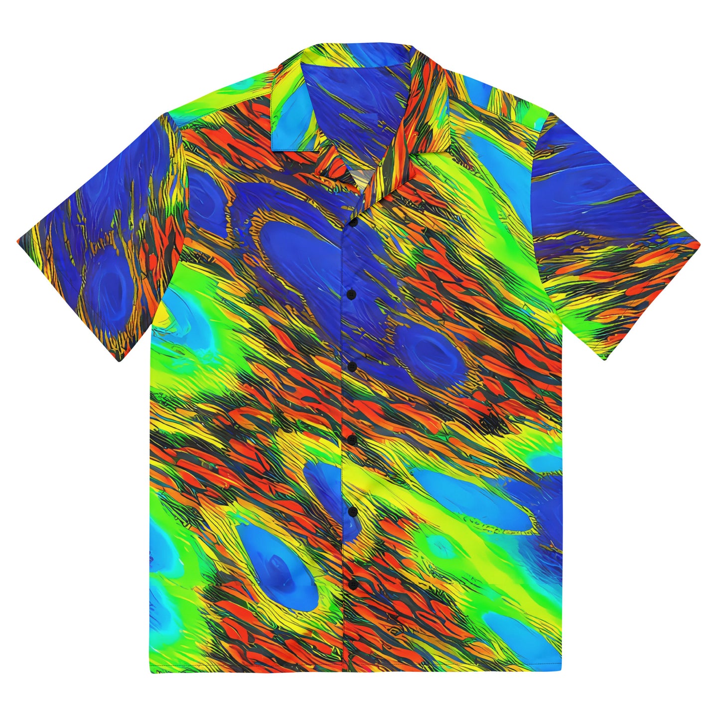 Button Shirt - Hodgkin's Blaze