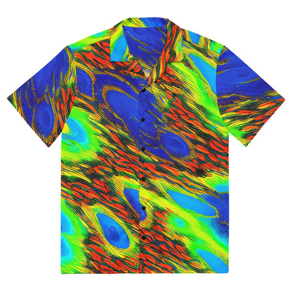 Button Shirt - Hodgkin's Blaze