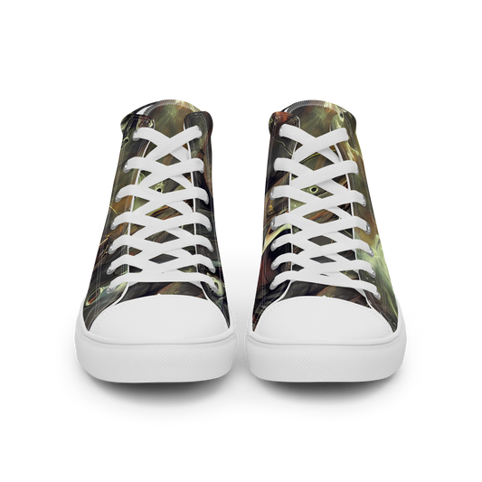 Men's High Top Canvas Shoes - Chaos Crescendo